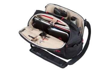 Image of VERTX EDC Messenger Courier Bag, Black, VTX5005HBK