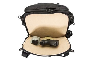 Image of Vertx EDC Satchel Single Sling Pack, Black w/Red Trim VTX5000BKR