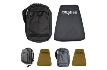 Image of Vertx EDC Transit Sling Backpack, Black, Heather Black, Smoke Grey