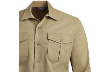 Image of Vertx Fusion Flex Long Sleeve Shirt, Desert Tan - VTX8240DT2XLLONG