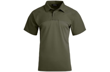 Image of Vertx Fusion Flex Performance Hybrid Shirt - Short Sleeve, Od Green - VTX8250ODXSMALLNA