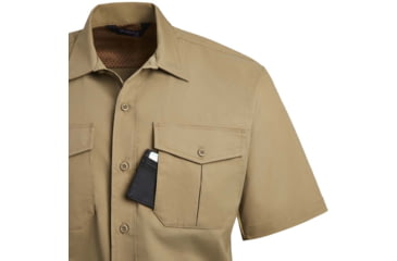 Image of Vertx Fusion Flex Short Sleeve Shirt, Desert Tan - VTX8230DTXSMALLNA