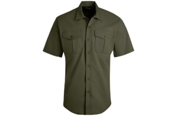 Image of Vertx Fusion Flex Short Sleeve Shirt, Od Green - VTX8230ODXSMALLNA