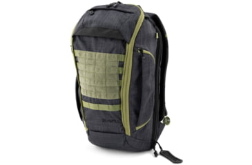 Image of Vertx Gamut Checkpoint Backpack, 25L, Heather Black/ Mustard Grass, F1 VTX5018 HBK/MGS NA