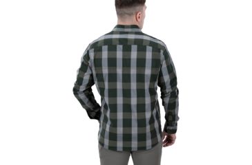 Image of Vertx Guardian 2.0 Long Sleeve Shirt - Men's, Small, Hunter Green Plaid, F1 VTX1441 HGNP SMALL REG
