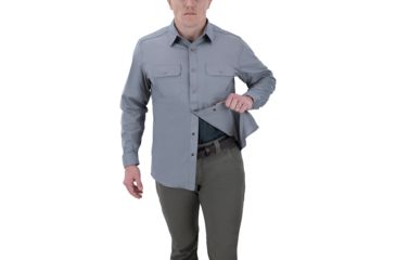 Image of Vertx Guardian 2.0 Long Sleeve Shirt - Men's, Extra Large, Storm Surge Grey, F1 VTX1441 SSGY XLARGE REG