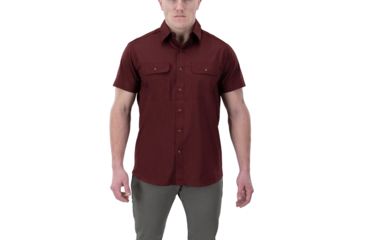 Image of Vertx Guardian 2.0 Short Sleeve Shirt - Men's, Small, Hard Pressed Red, F1 VTX1431 HPRD SMALL