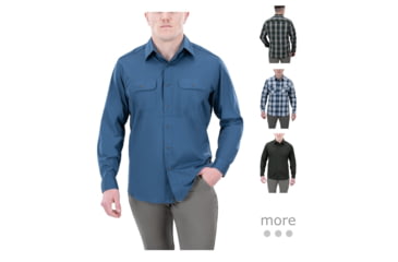 Image of Vertx Guardian 2.0 Long Sleeve Shirt - Men's, Dark Sky, Hunter Green Plaid, Navy Cross Plaid, Rudder Green, Storm Surge Grey, Undertow Blue Plaid
