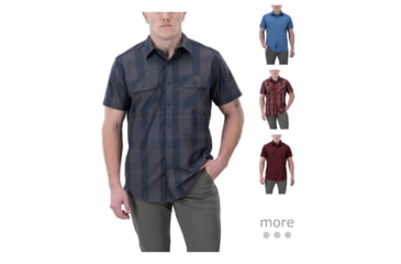 Image of Vertx Guardian 2.0 Short Sleeve Shirt - Men's, Blue Ash Plaid, Blue Chill, Campfire Red, Hard Pressed Red, Pipeline Blue Plaid, Tarmac