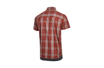 Image of Vertx Guardian Stretch Short Sleeve Shirt - Mens, Mahogany Block Plaid, Large/Regular, 1432 MBP Large