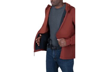 Image of OpticsPlanet Exclusive Vertx Hardside Hoody - Men's, Small, Reaper Red, F1 VTX8835 RRD SMALL