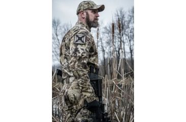 Image of Vertx L/S Gunfighter Kryptek Highland Nyco Ripstop W/CR 50%Nylon/50% Cotton, Highlander, LARGE