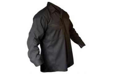 Image of Vertx Men's OA Duty Wear Long Sleeve Shirt, Black, Size Large-Long VTX2420BK-LARGE-LONG