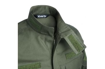 Image of Vertx Men's  Recon Polyester/Cotton Ripstop Garrison Shirt, Od Green, Extra Large Regular F1 VTX8821 OD XLARGE REG