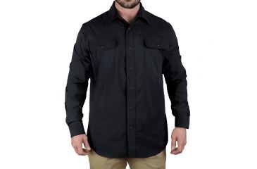 Image of Vertx Men's Weapon Guard Long Sleeve Guardian Shirt, Black, Extra Large Regular, F1 VTX1440 BK XLARGE REG