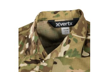 Image of Vertx Recon Garrison Shirt MultiCam - Men's, Large, Regular, Sleeve 36 in, Multicam, F1 VTX8820 MC LARGE REG