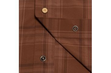 Image of Vertx Mens Long Sleeve Speed Concealed Carry 37.5 Active Particle Technology Rayon/Poly Shirt, Bark, LARGE REG F1 VTX1420 BA LARGE REG