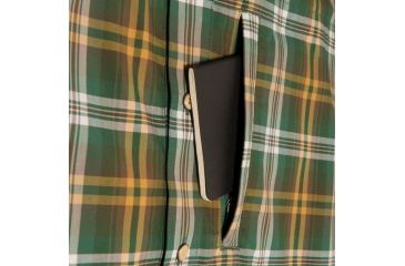 Image of Vertx Mens Long Sleeve Speed Concealed Carry 37.5 Active Particle Technology Rayon/Poly Shirt, Forest, 2XL REG F1 VTX1420 FO 2XL REG