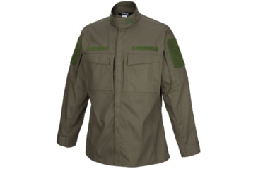 Image of Vertx Recon Flex Garrison Shirt - Long Sleeve - Mens, Od Green, Extra Large Regular, F1 VTX1920 OD XLARGE REG