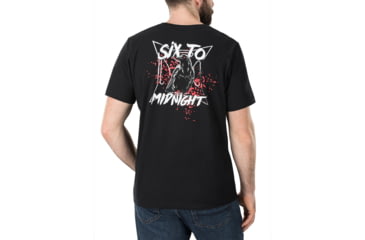 Image of Vertx Six2Midnight Graphic Tee T-Shirt - Mens, Black, Large, F1 VTXS0001 BK LARGE