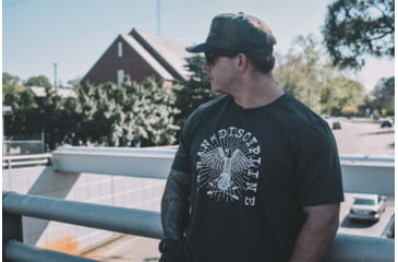 Image of Vertx Urban Discipline Graphic Tee T-Shirt - Mens, Dark Heather Grey, Large, F1 VTXS0004 DHG LARGE