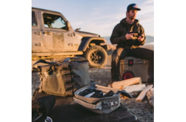 Image of Vertx Vtac Stackable Extra Small Storage Cube, Peak Grey, F1 VTX5700 PGY NA