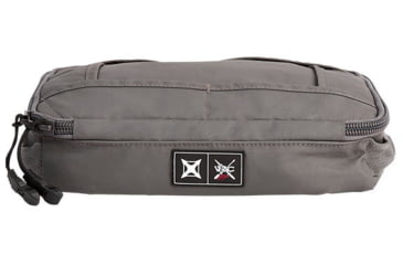 Image of Vertx Vtac Stackable Medium Flat Storage Cube, Snow Line Grey, F1 VTX5702 SLG NA