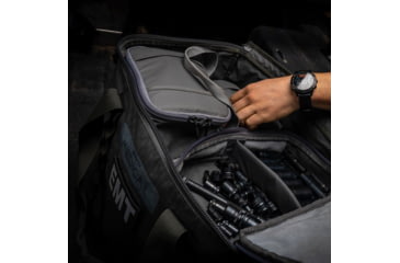 Image of Vertx Vtac Stackable Medium Flat Storage Cube, Snow Line Grey, F1 VTX5702 SLG NA