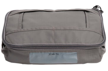 Image of Vertx VTAC Stackable Storage Cube, Medium Flat, Snow Line Grey, VTX5702SLGNA