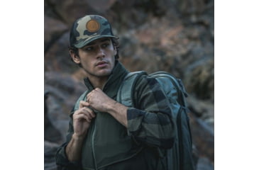 Image of Vertx VTX Leather Patch Camo Hat - Mens, Olive/Camo, One Size, VTX9911