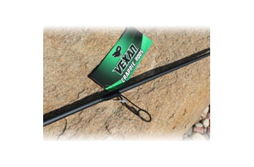 Image of Vexan Crappie Rods &amp; Panfish Rods, 10 ft, Medium Heavy, OC Spinning, 2 Pieces, Black, VC10MH-S-OC-2