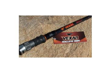 Image of Vexan Walleye Rods, 5 ft, Medium, Mod Tip, Casting, Black/Orange, VW5T-M-M