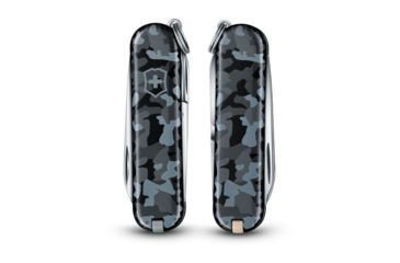 Image of Victorinox Classic SD Small Pocket Knife with Scissors and Screwdriver, Navy Camo, 58mm 0.6223.942-X2