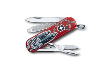 Image of Victorinox Classic SD Small Pocket Knife with Scissors and Screwdriver, Sardine Can, 58mm 0.6223.L1901US2