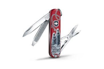Image of Victorinox Classic SD Small Pocket Knife with Scissors and Screwdriver, Sardine Can, 58mm 0.6223.L1901US2