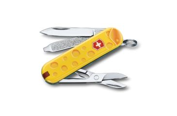 Image of Victorinox Classic SD Small Pocket Knife with Scissors and Screwdriver, Alps Cheese, 58mm 0.6223.L1902US2