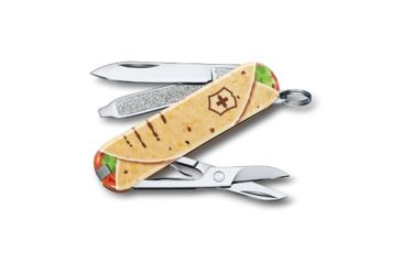 Image of Victorinox Classic SD Small Pocket Knife with Scissors and Screwdriver, Tacos, 58mm 0.6223.L1903US2