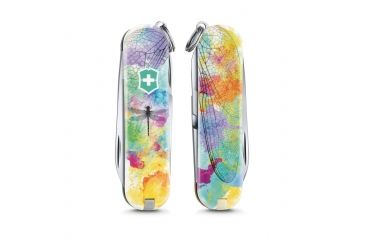 Image of Victorinox Classic SD Swiss Army Pocket Knife, Dragonfly 0.6223.L1701US2