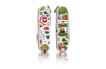 Image of Victorinox Classic Swiss Army Pocket Knife, Nature Adventure, SMALL 0.6223.L1505US2