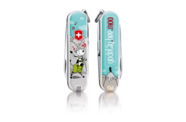 Image of Victorinox Classic Swiss Army Pocket Knife, Yodelay Hee Moo, SMALL 0.6223.L1504US2