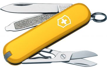 Image of Victorinox Classic SD Swiss Army Knife Yellow 53008