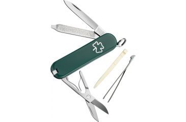 Image of Victorinox Classic SD Shamrock Swiss Army Knife Green 0.6223.4E2-X2