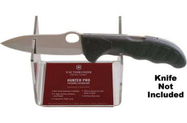 Image of Victorinox Hunter Pro Display, Holds Hunter Pro, Information Card On Bottom Of Display, Acrylic Construction, GC9410