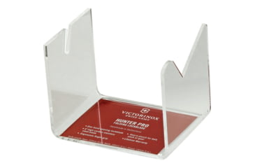 Image of Victorinox Hunter Pro Display, Holds Hunter Pro, Information Card On Bottom Of Display, Acrylic Construction, GC9410