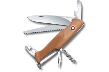 Image of Victorinox Ranger Wood 55 Folding Knife, Walnut, 130mm, 0.9561.63-X2