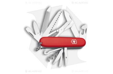 Image of Victorinox Swiss Army Knife Ranger Folding Knives, 2.75in, Red Handle, Steel/Red, 3.58in, BHQ-2876