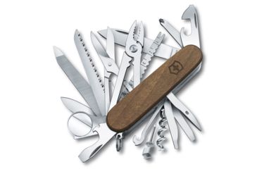 Image of Victorinox SwissChamp Knife with Walnut Scales, Hardwood - Walnut, 91mm 1.6791.63-X1