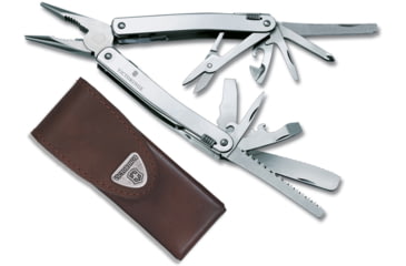 Image of Victorinox SwissTool Spirit Swiss Army Multitool with Leather Pouch 53800