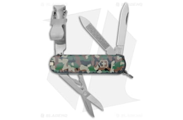Image of Victorinox Nail Clipper 580 Pocket Multi-Tool, 1.75in, Green Handle, Green/Gray, 2.50 inch, BHQ-102229