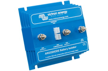 Image of Victron Energy Argo Diode Battery Isolator, 160 amps, 2 Batteries, Blue, ARG160201020